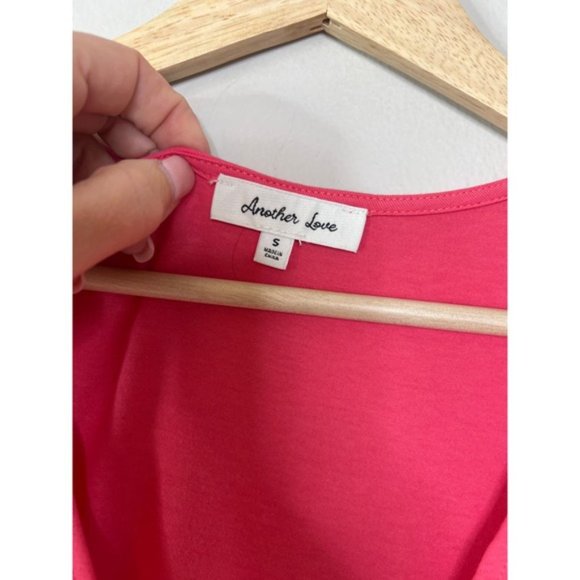 NEW Another Love Florence Tiered Skirt Mini Dress Women's Calypso - Picture 4 of 7